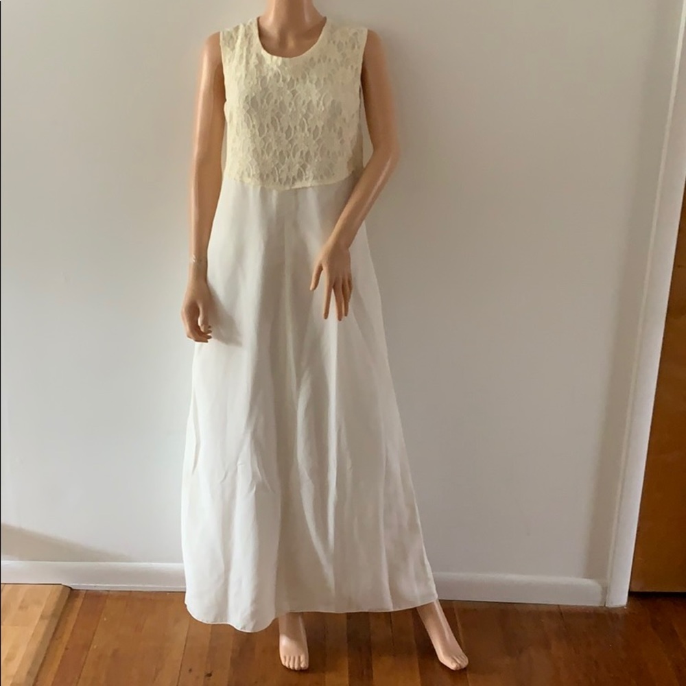 Woman’s Wedding Dress.